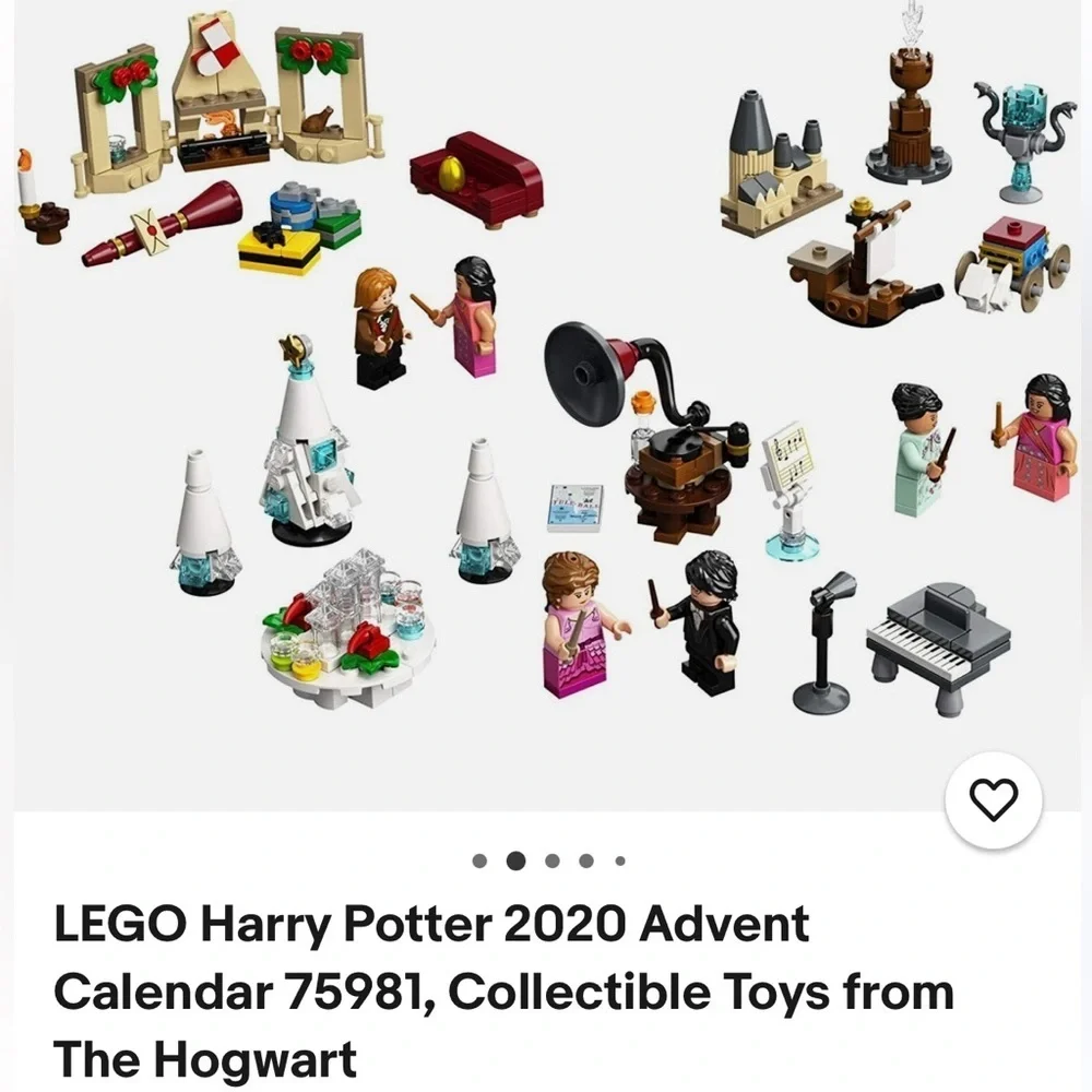 Lego Harry Potter advent calendar set 75981 335 pieces NWT IN BOX